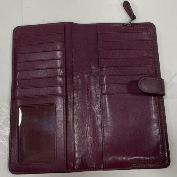 Coach G1832-58586 Smooth Leather Skinny Wallet - Picture 8 of 12